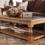 photo de conception de table en bois massif