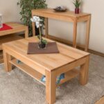 conception de photo de table en bois massif
