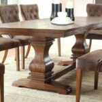 idées de design de table en bois massif