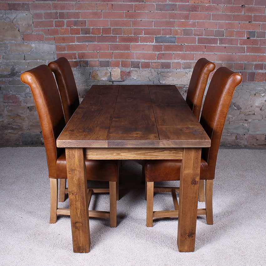idées de table en bois massif