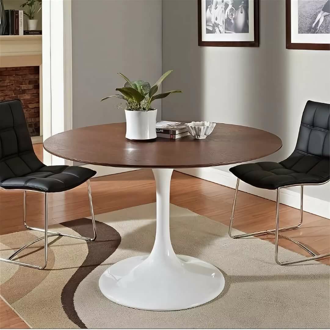 table sur un pied