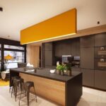 Tischinsel für Küchenideen Interieur