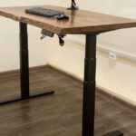 conception de photo de table réglable en hauteur