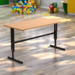idées de décoration de table réglable en hauteur