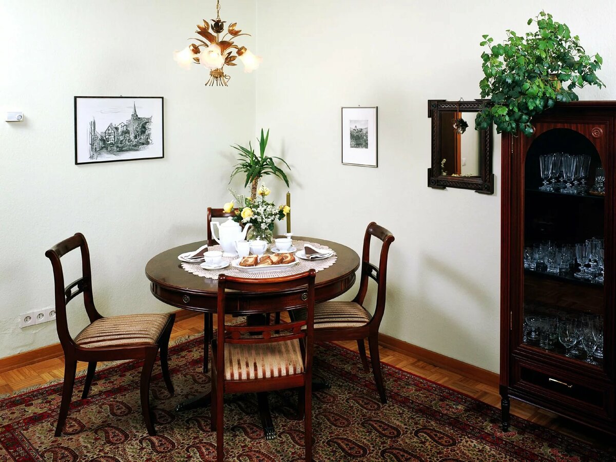 table dans le salon photo