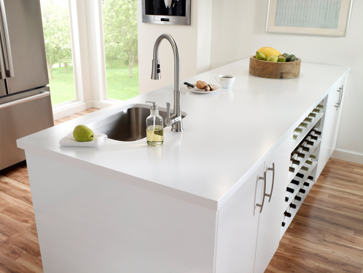 white kitchen