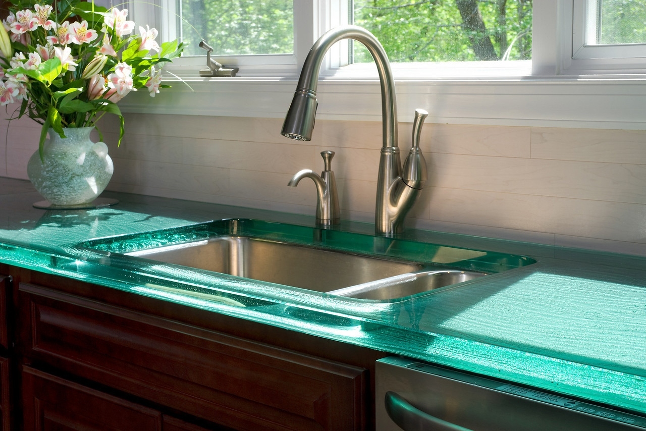 plateau en verre