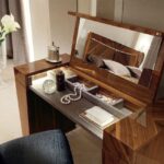 طاولة مكياج مع أفكار تصميم مرآة