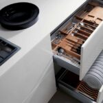 idées d'options de sécheuse pour armoires de cuisine