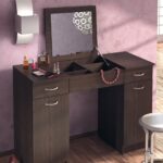 coiffeuse marron
