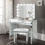 coiffeuse avec lampes
