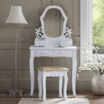 coiffeuse avec pouf rembourré
