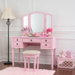 coiffeuse rose