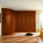 meuble d'angle en bois