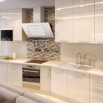 installation d'une hotte dans la cuisine design photo
