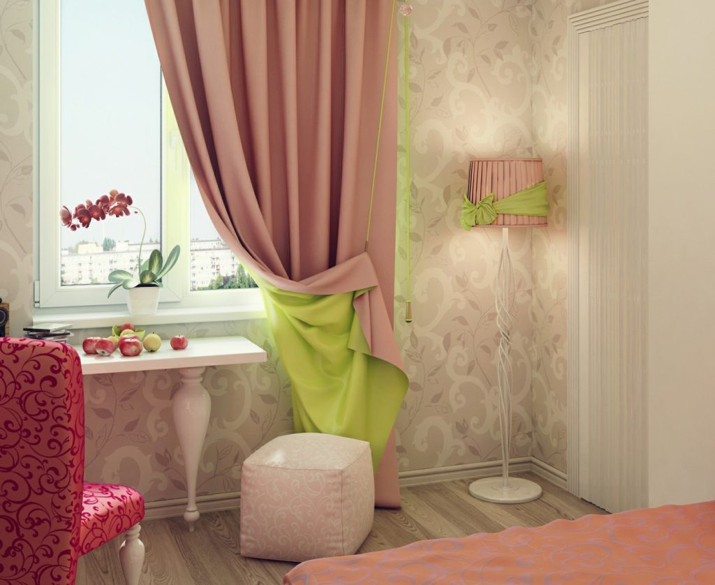 options pour rideaux bicolores