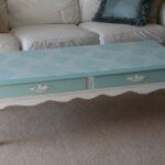 table aux couleurs douces