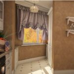 rideaux viennois gris pour la cuisine