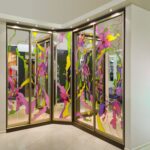 vitraux sur armoires coulissantes