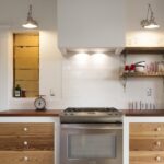 hotte intégrée pour les types d'idées de cuisine