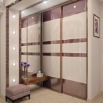 armoire intégrée dans le couloir