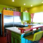 la cuisine est lumineuse