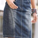 idées de jupe jeans bricolage photo