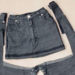 DIY jeans jupe types de décor