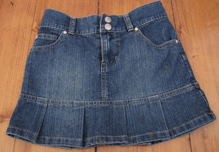 jupe en jean