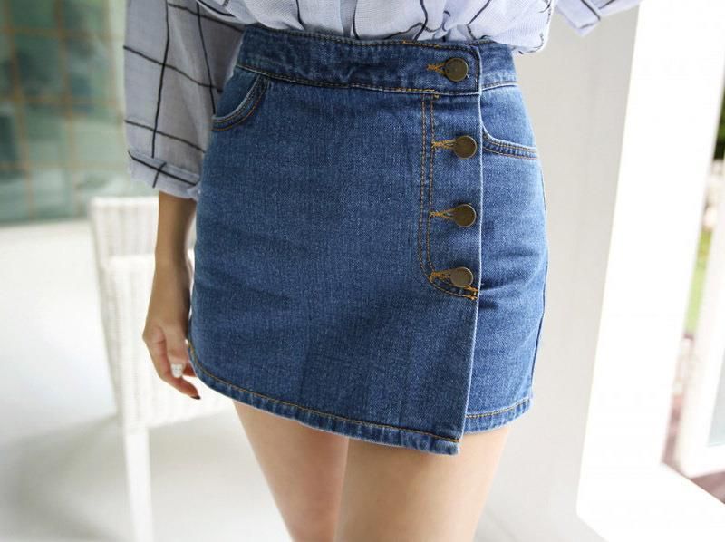 jupe en jean