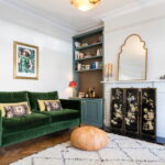 canapé vert dans les idées de design d'intérieur