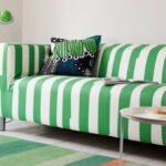 canapé vert dans la photo de décoration intérieure