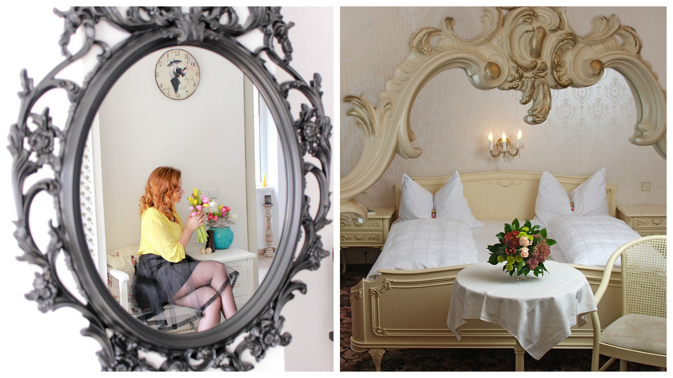 miroir en face