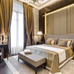 rideaux d'or