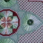 broderie sur lambrequin