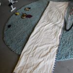 préparation du tissu lambeken