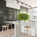 tabourets de bar pour des idées de décoration de cuisine
