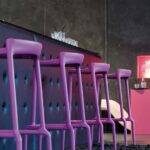 tabourets de bar pour l'intérieur de la cuisine