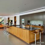 tabourets de bar pour idées d'intérieur de cuisine
