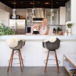 tabourets de bar pour les options de photo de cuisine