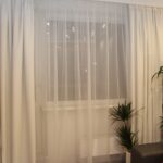 tende bianche tulle
