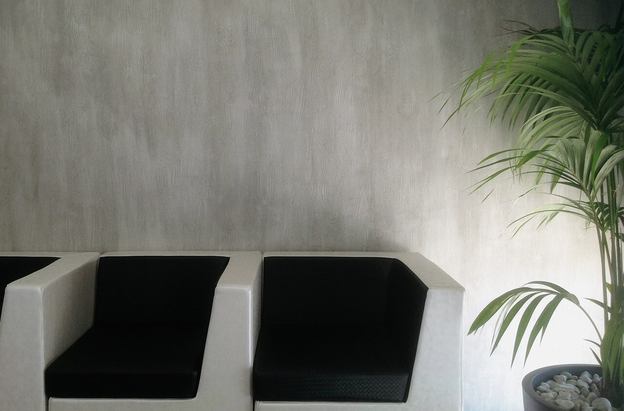 poltrona de móveis de concreto