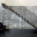 escadas de móveis de concreto