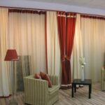 ديكور الستائر بورجوندي