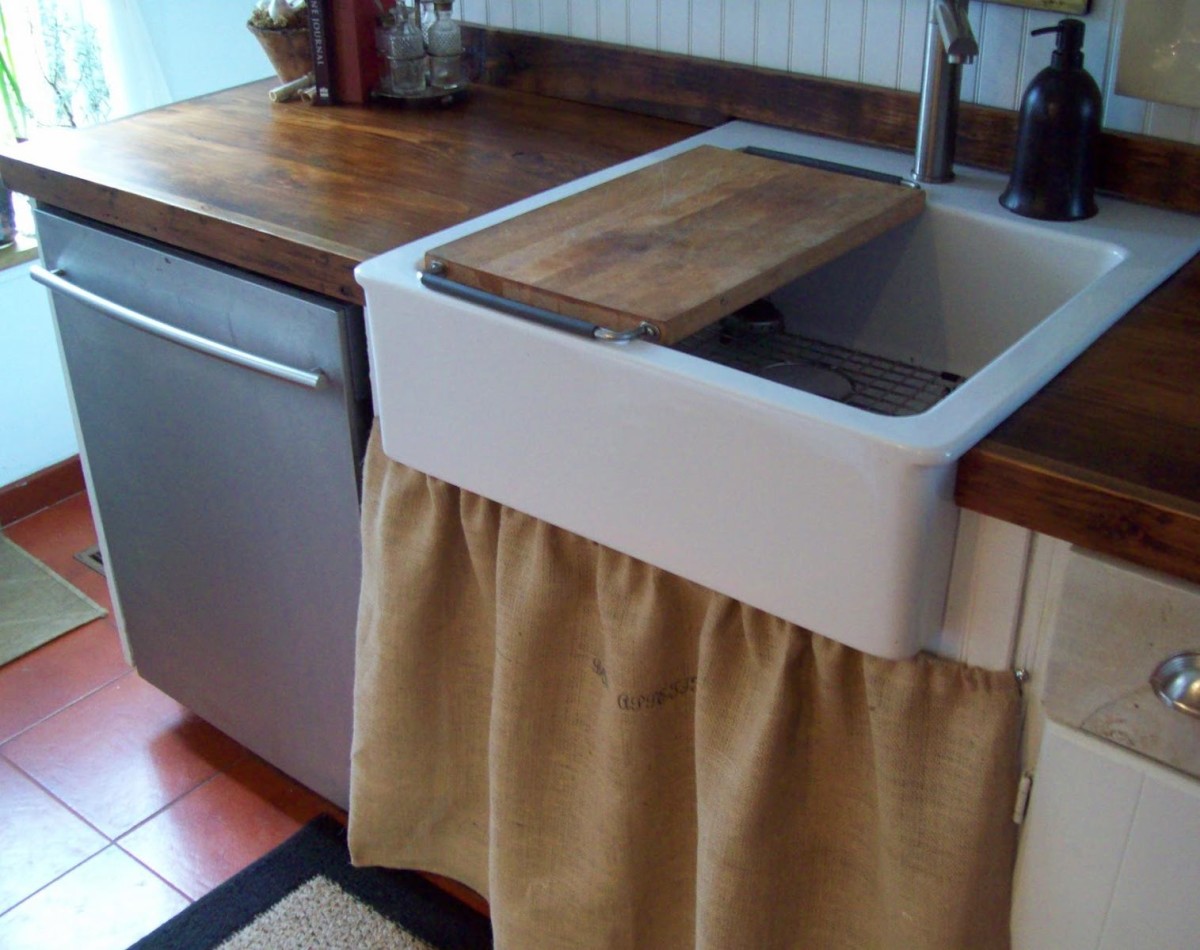 Rideau de lavabo
