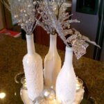 bouteilles comme vase