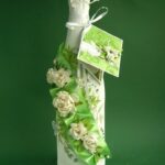 décor de bouteille de fleur