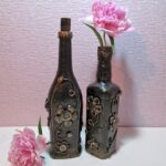 décor de bouteille pour le métal