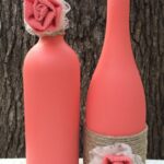 bouteilles de décoration pour la saint valentin