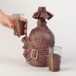 décor de bouteille marron